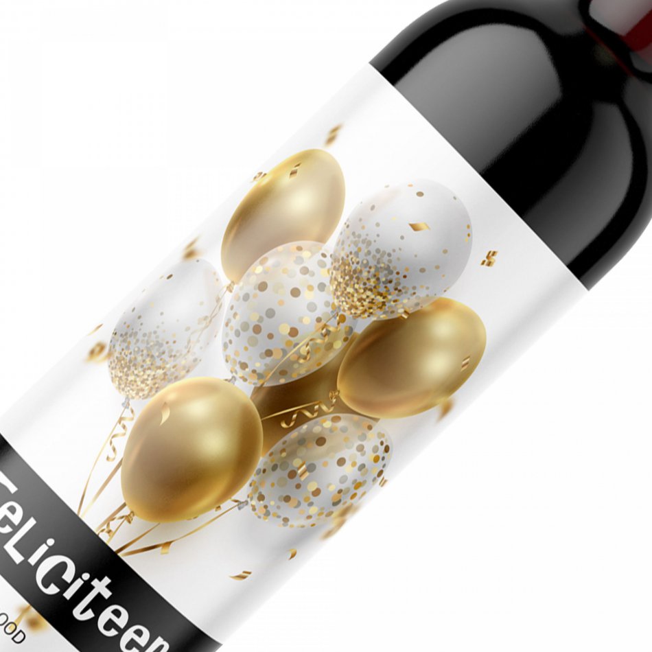 Gefeliciteerd! - Rood