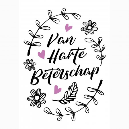 Beterschap Van harte beterschap - herbs