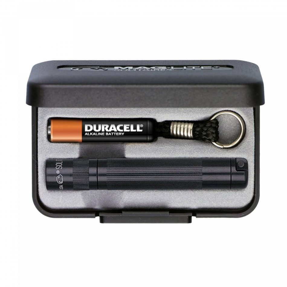 Maglite Solitaire - Zaklamp - Aluminium - Zwart