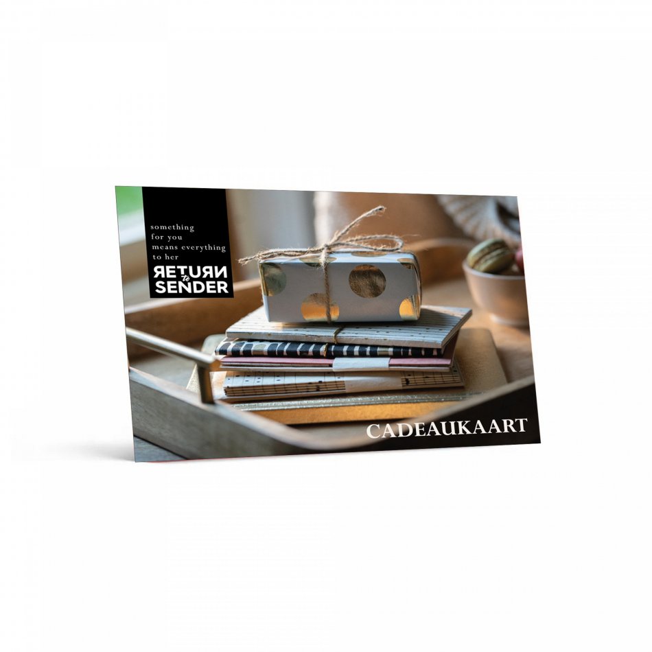 Return 2 Sender Giftcard 15 euro