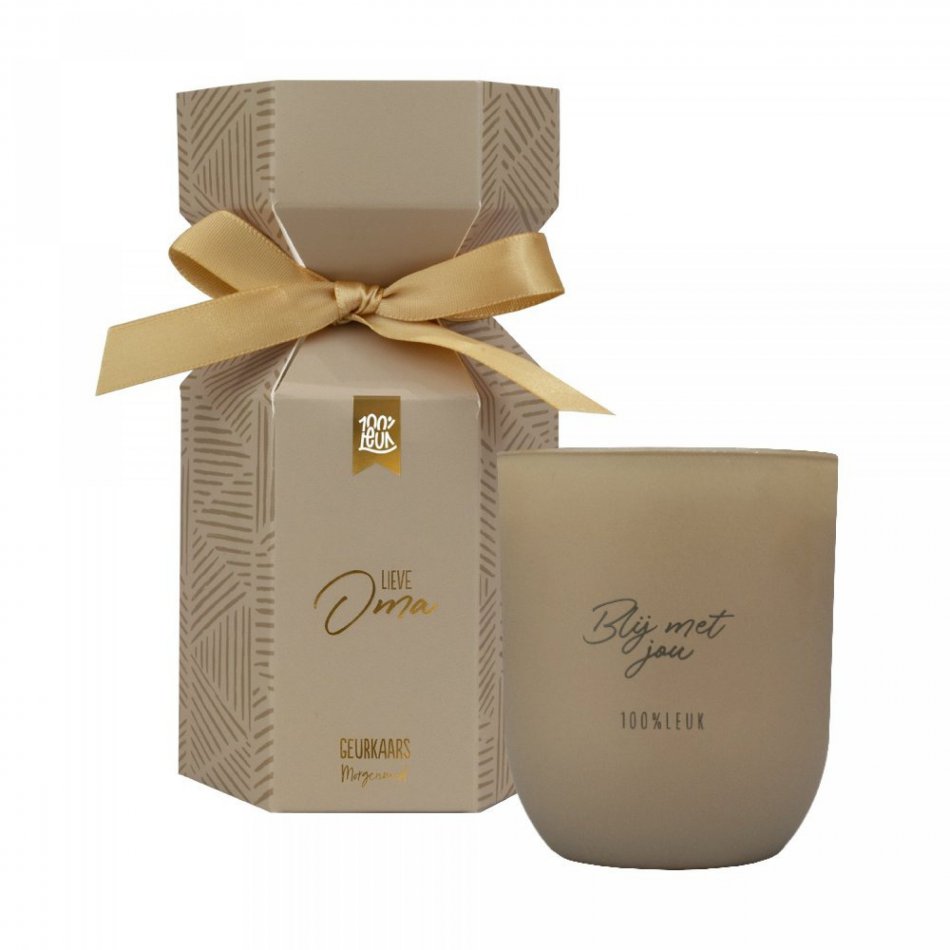 Geurkaars in cadeauverpakking - Oma