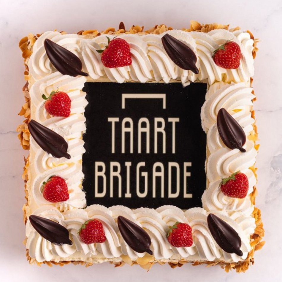 Luxe slagroomtaart 30 personen