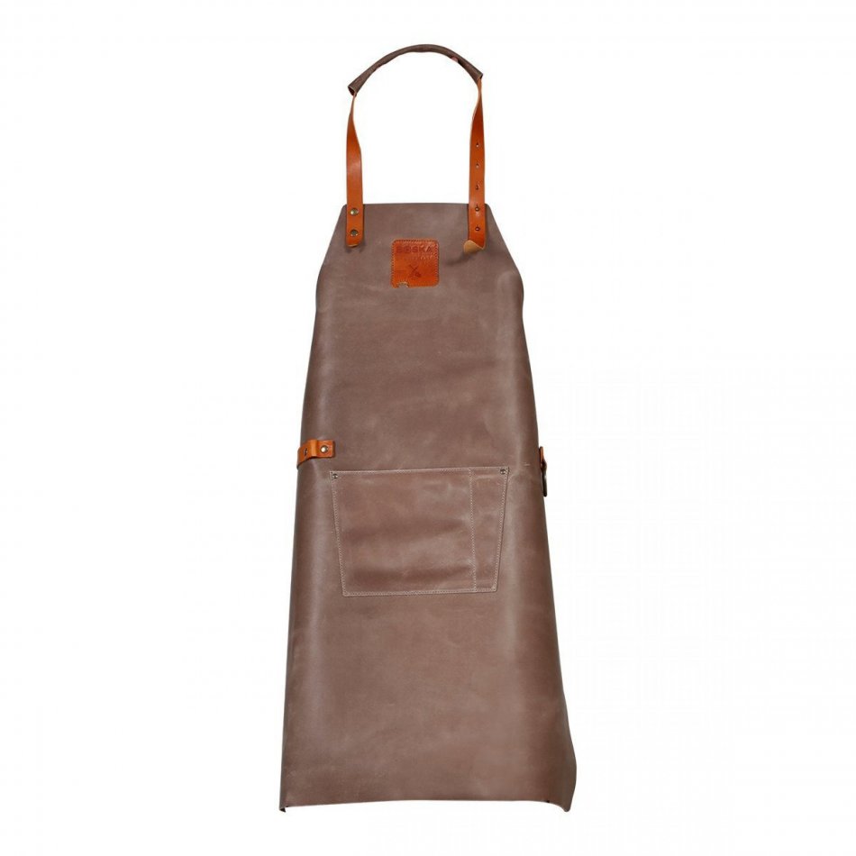 Mr. Smith Culinary Apron Grey Pocket